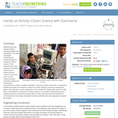 Citizen Science with Zooniverse