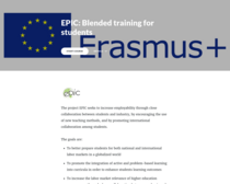 Blended training for students - international student projects