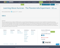 Learning About Aurorae - The Planeterrella Experiment - V2